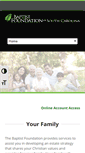 Mobile Screenshot of baptistfoundationsc.org